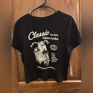 NWT No Boundaries Motorcycle theme t shirt size XXL